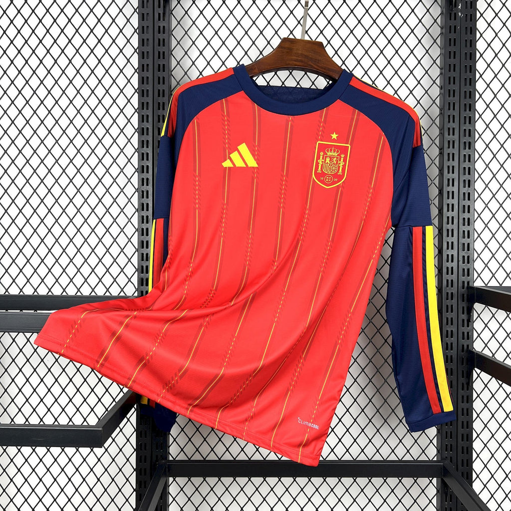 MAILLOT MANCHE LONGUE ESPAGNE 2025/2026