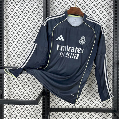 MAILLOT MANCHE LONGUE REAL MADRID 2025/2026