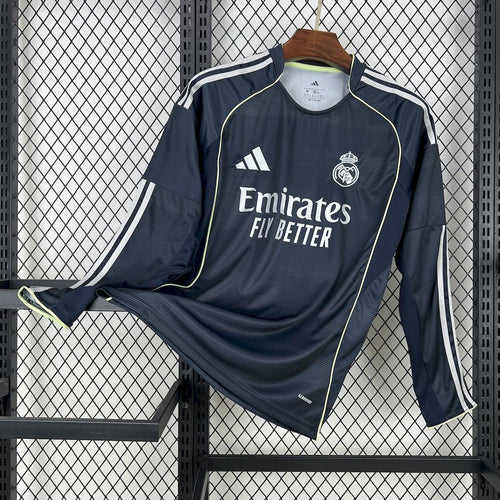 MAILLOT MANCHE LONGUE REAL MADRID 2025/2026
