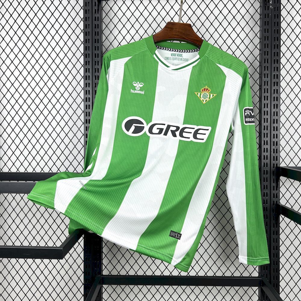 MAILLOT MANCHE LONGUE REAL BETIS 2025/2026