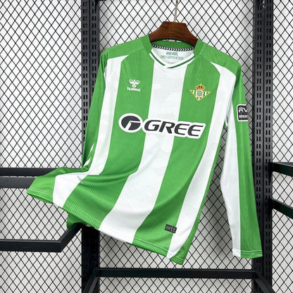 MAILLOT MANCHE LONGUE REAL BETIS 2025/2026