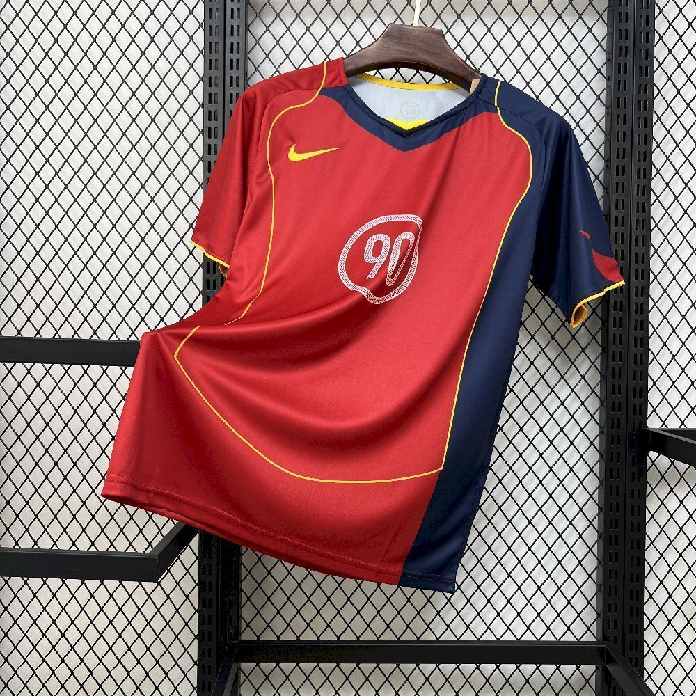 MAILLOT NIKE DRI-FIT 90 ROUGE/BLEU MARINE 2025/2026
