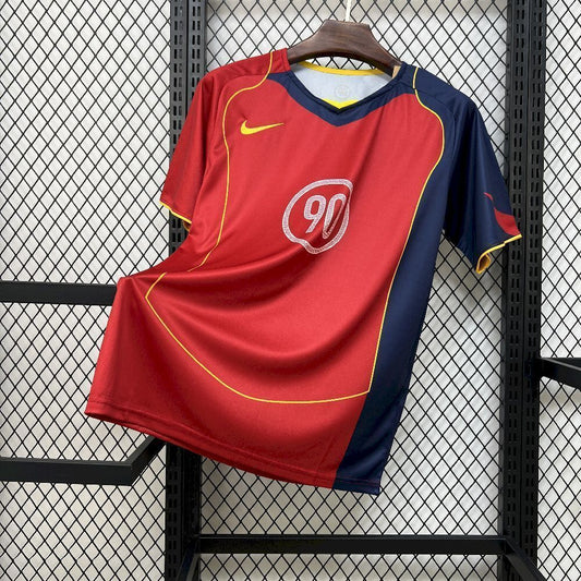 MAILLOT NIKE DRI-FIT 90 ROUGE/BLEU MARINE 2025/2026