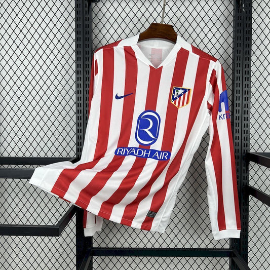 MAILLOT MANCHE LONGUE ATLETICO MADRID 2025/2026